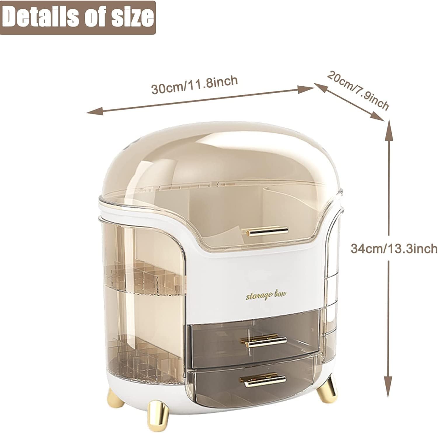 Premium Transparent Waterproof Travel Organizer Bag - Cosmetic & Toiletry Pouch for Women & Men - Pakistan